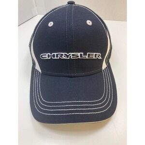 Chrysler Baseball Hat Cap‎ Strap Back Black Auto Car Casual